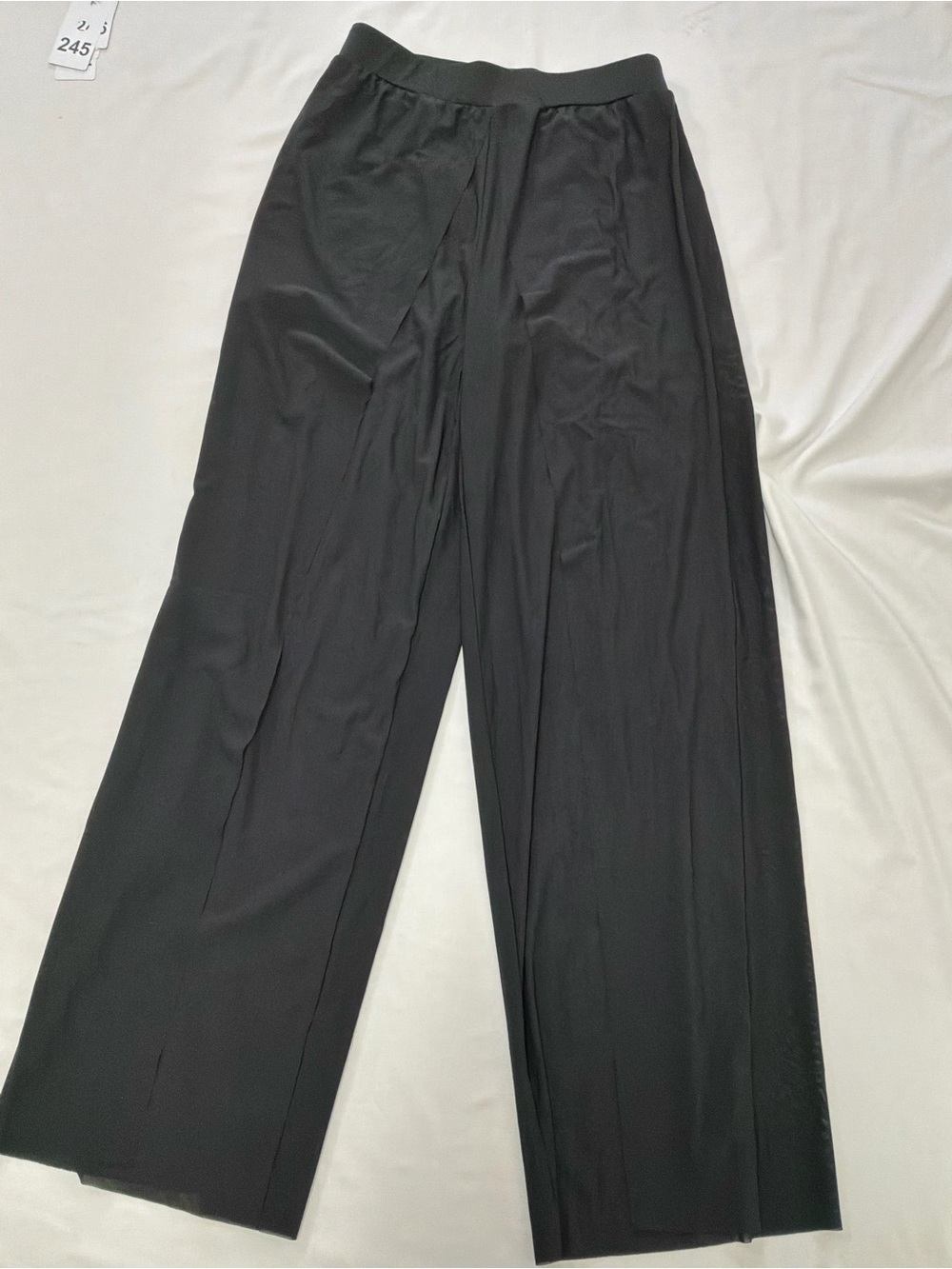 HALARA Black Wide-Leg Pull-On Pants